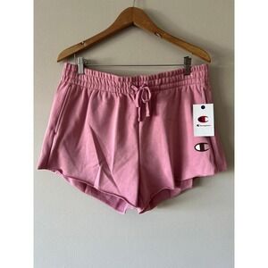 Champion Iconic Shorts Cosmic Pink XL NWT